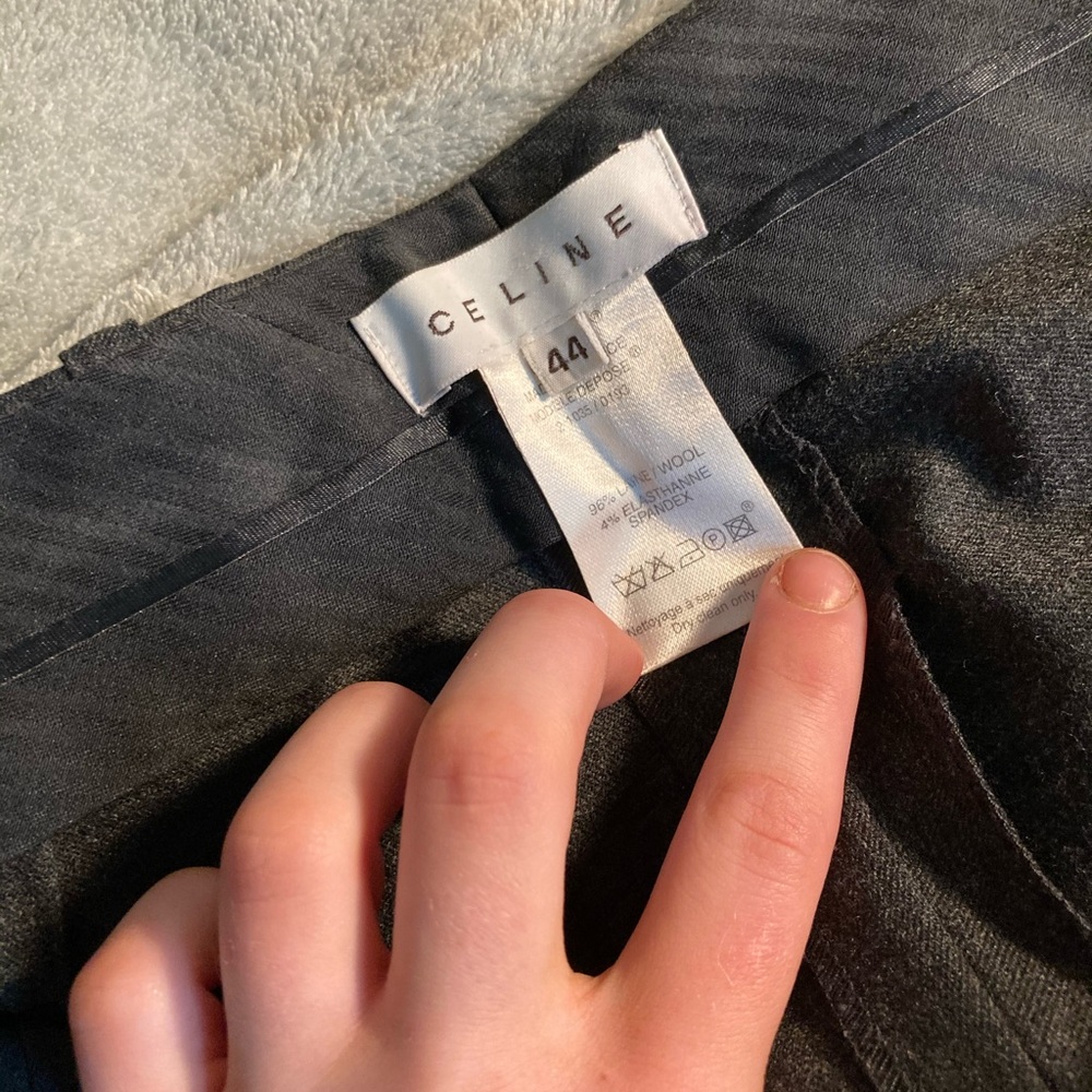 Grey Celine pants